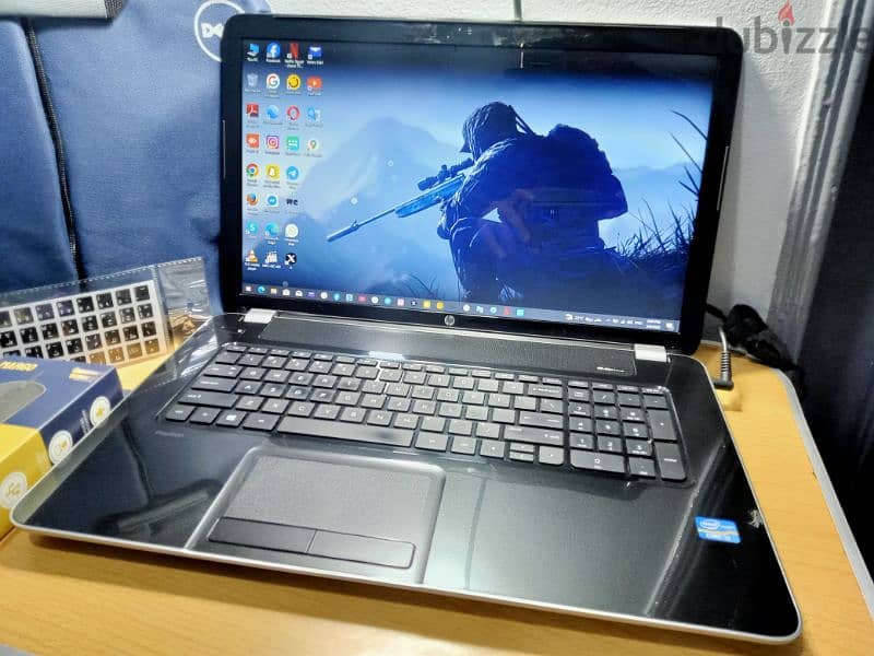 Hp pavilion لم يستخدم رام ١٦ من بلجيكا ١٧ انش 6