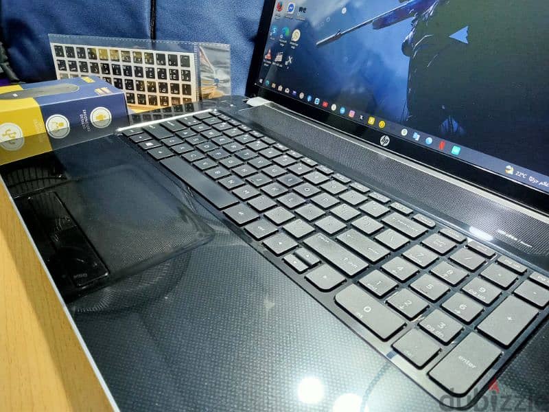 Hp pavilion الجهاز كالجديد رام ١٦ من بلجيكا ١٧ انش 9