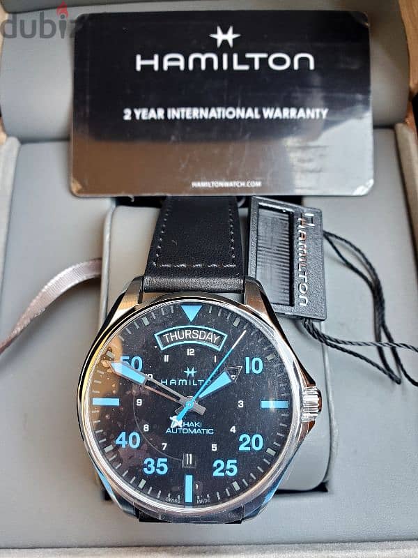 Hamilton Khaki Aviation Day-Date SPECIAL EDITION AUTOMATIC NEW 2