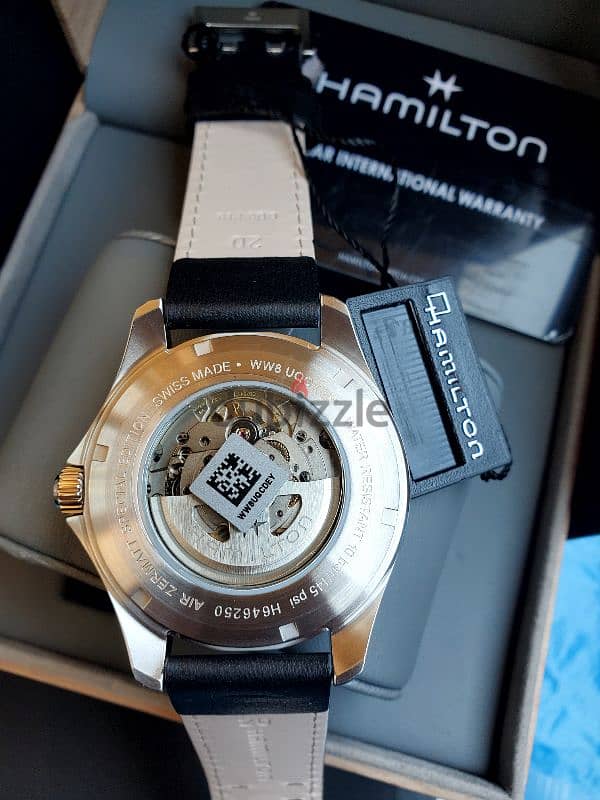 Hamilton Khaki Aviation Day-Date SPECIAL EDITION AUTOMATIC NEW 7