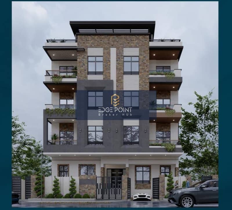 Apartment for sale 162 m on a main street in Beit Al Watan, North Orchid, Fifth Settlement (front) with a down payment of only 20% 0