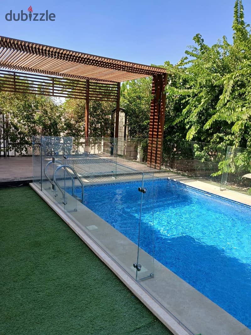 Twin house 328m for rent fully furnished in Layan Sabbour 0