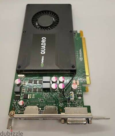 كارت شاشة Graphic Card Nvidia Quadro K2000 2Gb Ddr5 128Bit