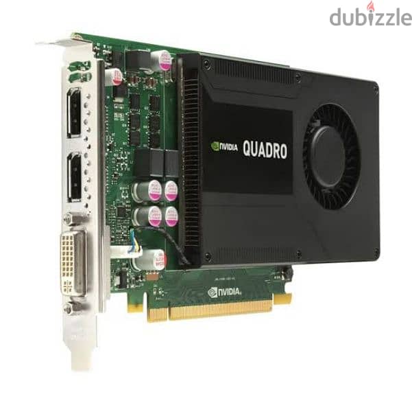 كارت شاشة Graphic Card Nvidia Quadro K2000 2Gb Ddr5 128Bit 1