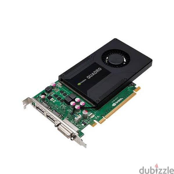 كارت شاشة Graphic Card Nvidia Quadro K2000 2Gb Ddr5 128Bit 4