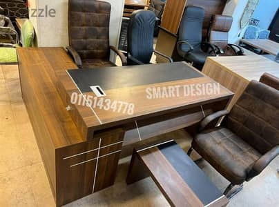 مكتب مودرن خشب mdf اسباني مستورد من شركه smart design  للاثاث المكتبي