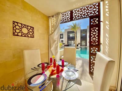 Amazing pool view 2BR Apartment in Scarab Club Elgouna