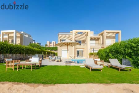 Modern 3BR +Nanny Villa with Private Heated Pool in @FanadirMarina