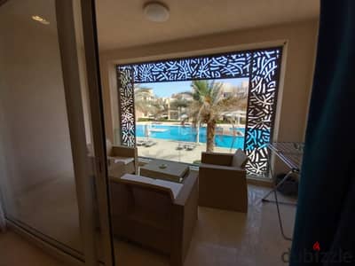 Staylish 2BR Apartment pool view beach access in mangroovy Elgouna