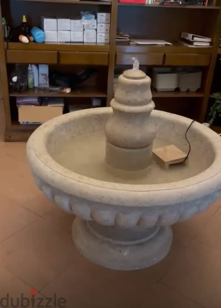 Marble Water Fountain - بحرة رخام عريقة 3