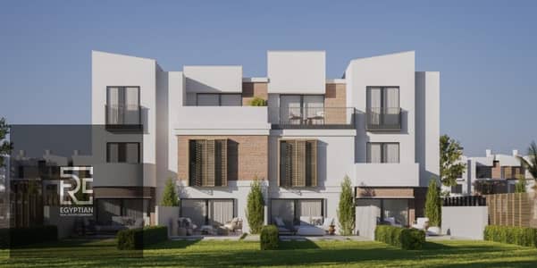 Townhouse for sale, fully finished, in installments, in Mostakbal City