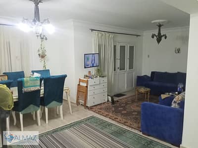 Furnished apartment for rent with air conditioning in La Rosa Compound in the Fifth Settlement