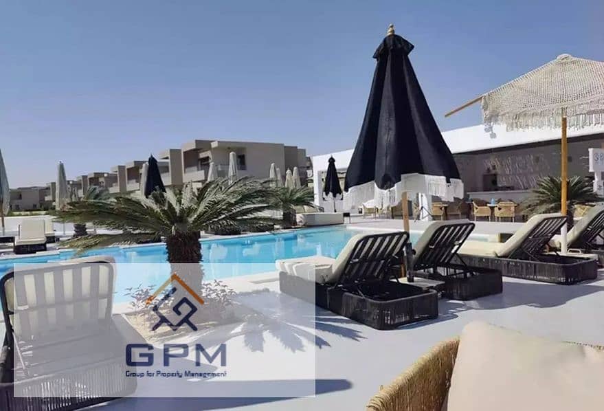 Townhouse villa with the lowest price in the coast excellent location with express sea view ultra super lux finishing in the lagoon view in Azha Azhi 0