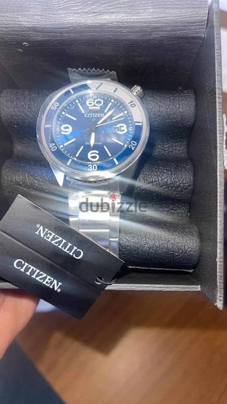 citizens eco drive blue dail original 0