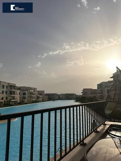 Exclusive Offer! Lowest Price Penthouse In Marassi - North Coast For Sale Full Lagoon View Fully Furnished