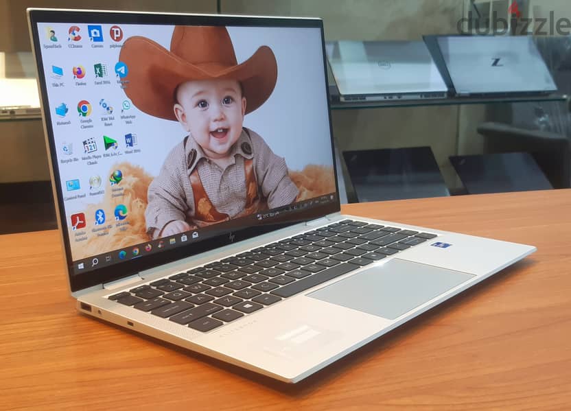 أحدث-أجمل_أنحف لاب HP EliteBook 1040 G8 جيل 11شاشة تاتش x360 9