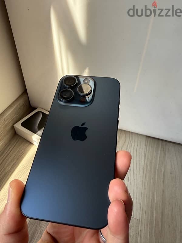 Iphone 15 Pro 128gb Blue Titanium 1