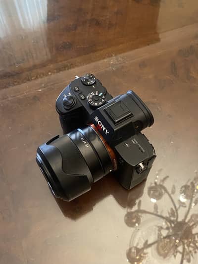 Sony A7II + lense sony 28mm F2 + two batteries + large Camera bag