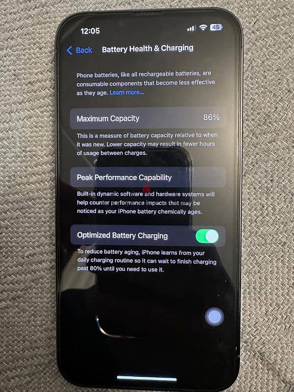 iphone 13 pro 256 GB 86% battery 1