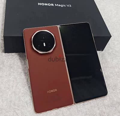 honor magic V3  512/12كالجديد تماما بكل حاجته جلوبال