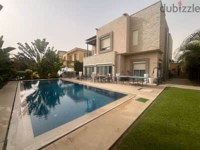 standalone villa for sale in compound allegria with swimming pool