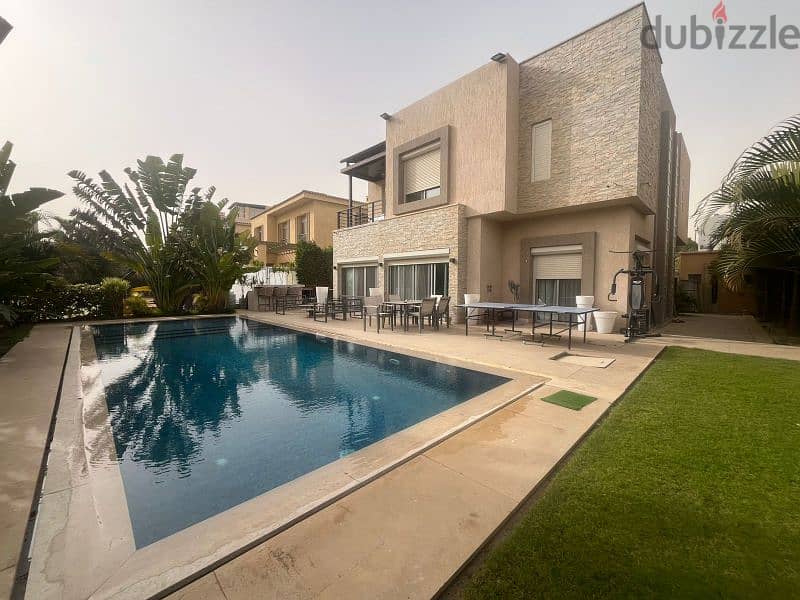 standalone villa for sale in compound allegria with swimming pool 0