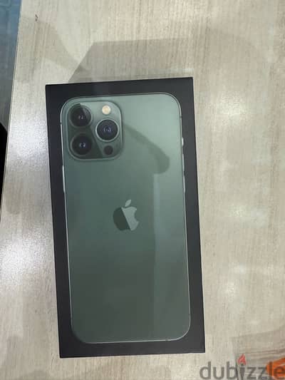 Green iPhone 13 ProMax // 128GB // Back replaced