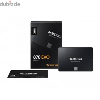 SAMSUNG 870 EVO Series 2.5" 500GB SATA III V-NAND Internal Solid State