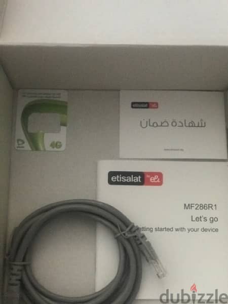 روتر اتصالات 4g حاله ممتازه 1