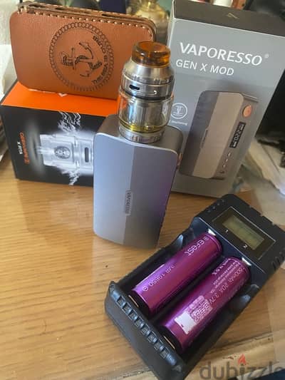 Dl vape شيشه  - Gen x mod + zeus tank