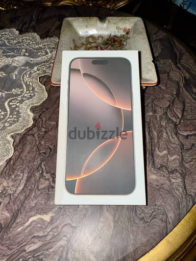 iPhone 16 Promax 256gb Desert titanium Middle East version