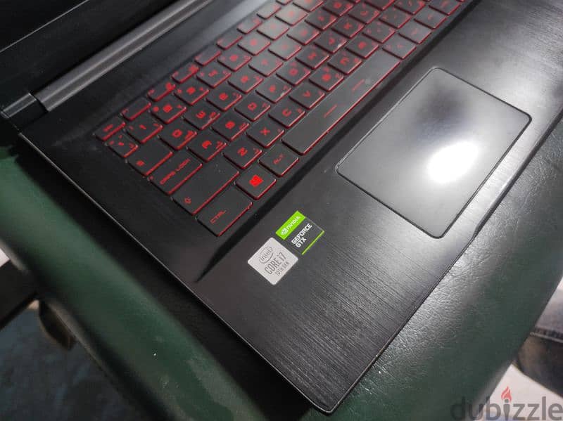 laptop msi core i7 10th gen with 1650ti max q 1