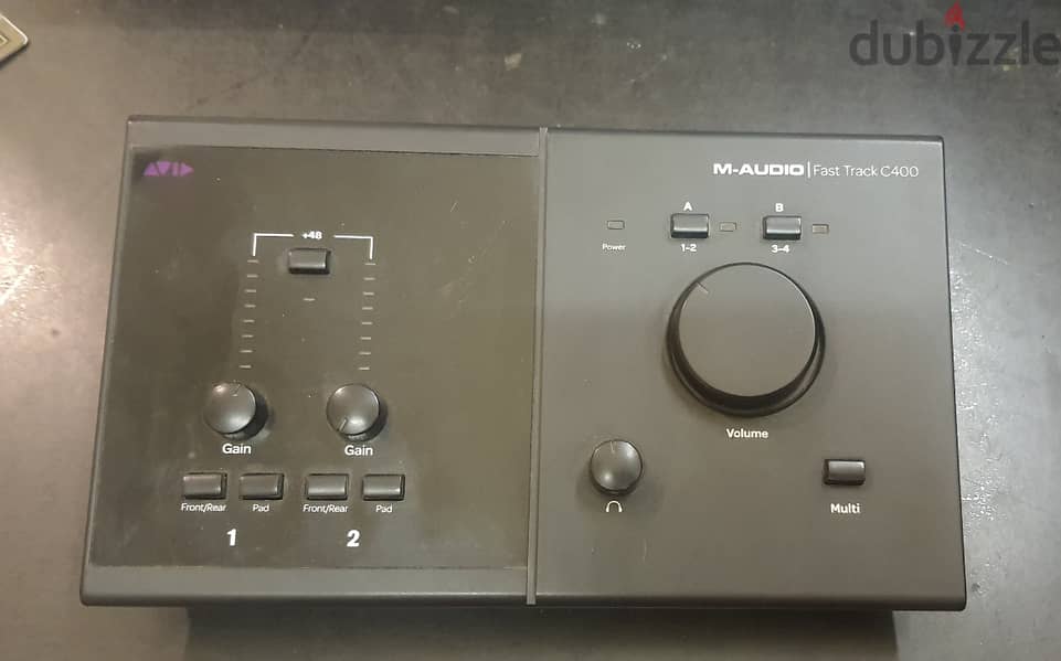 M-Audio Fast Track C400 Audio Interface 3