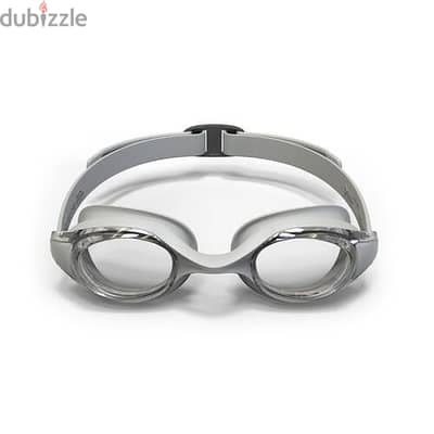 READY 100 SWIMMING GOGGLES - ONE SIZE - CLEAR LENSES - Grey