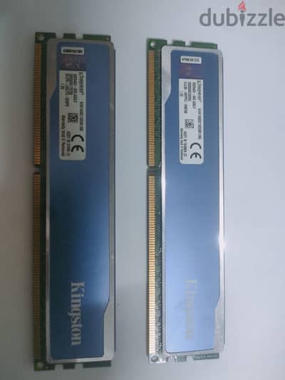 Kingston  KHX1600C10D3B1/8G/ddr3 hyper x blu