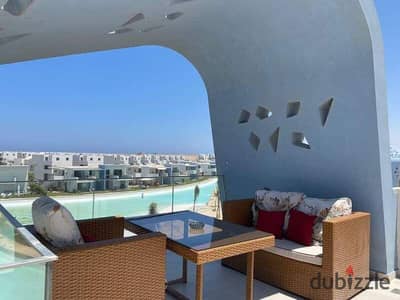 شاليه sea view مقدم5%وقسط لحد10سنين متشطب بالكامل في راس الحكمه  | سولت الساحل الشمالي Salt North Coast