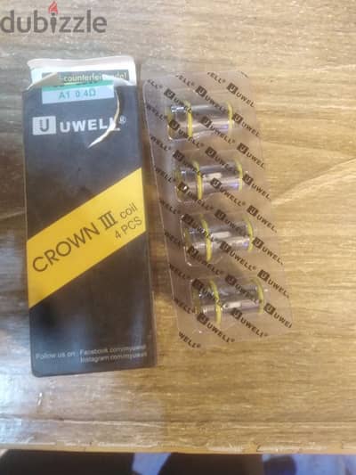 كويلات فيب uwell crown 3 coil