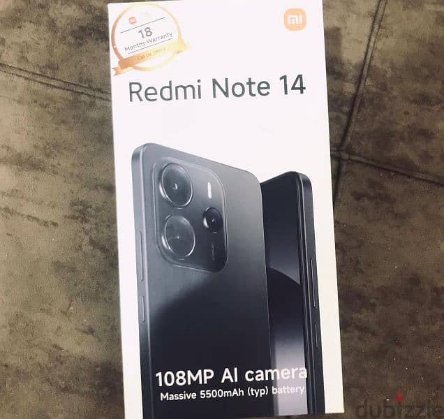 موبايل Redmi note 14 3