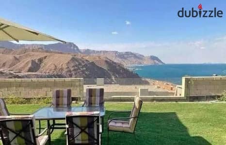 Chalet for sale with sea view, fully finished  In Monte Galala