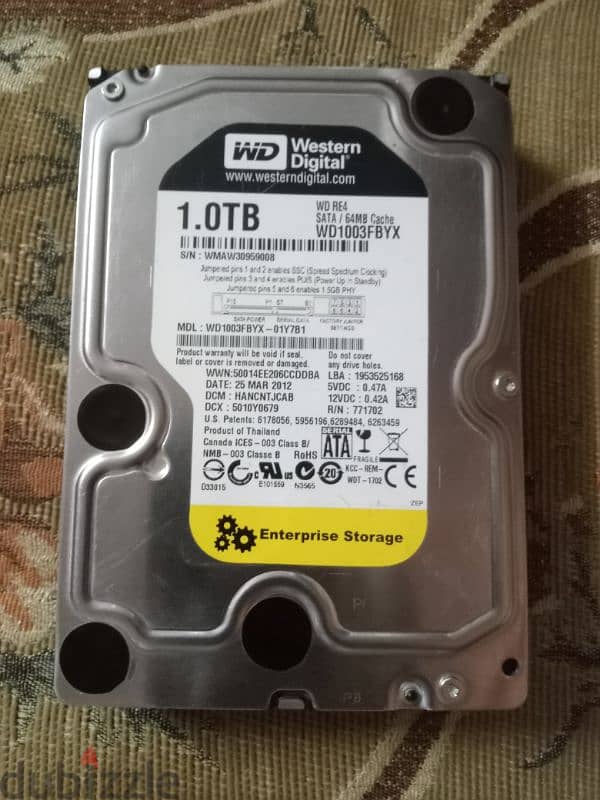 hdd 1tb 0