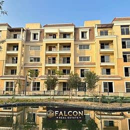 Apartment for sale in Sarai Compound, Fifth Settlement, on the largest Crystal Lagoons in New Cairo