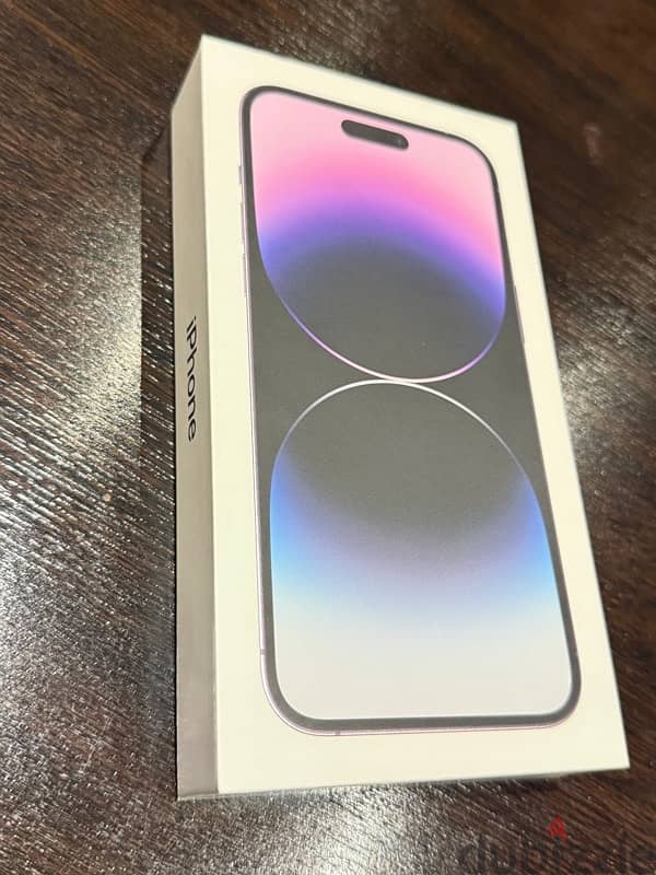 I phone 14 pro max 1TB purple Like New 8