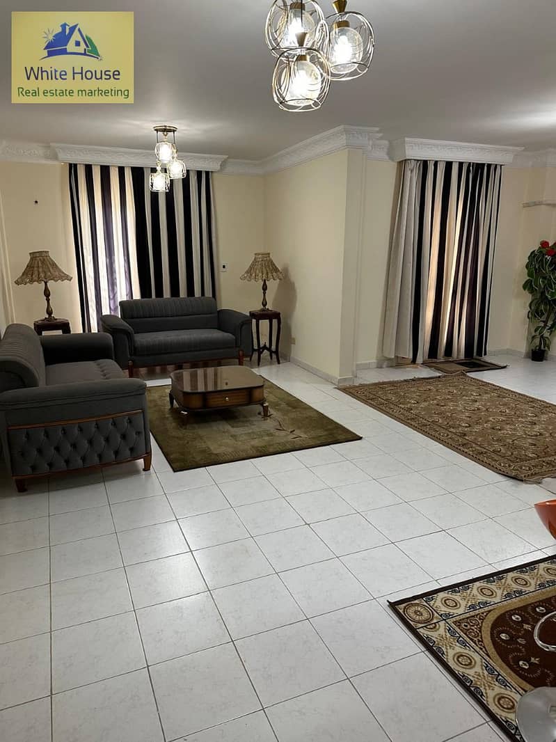 Apartment for sale in Rehab City, ground floor, next to the club and the market 0