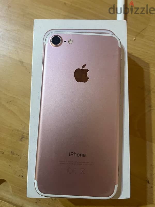 iPhone 7 pink color 32gb battery 70 2