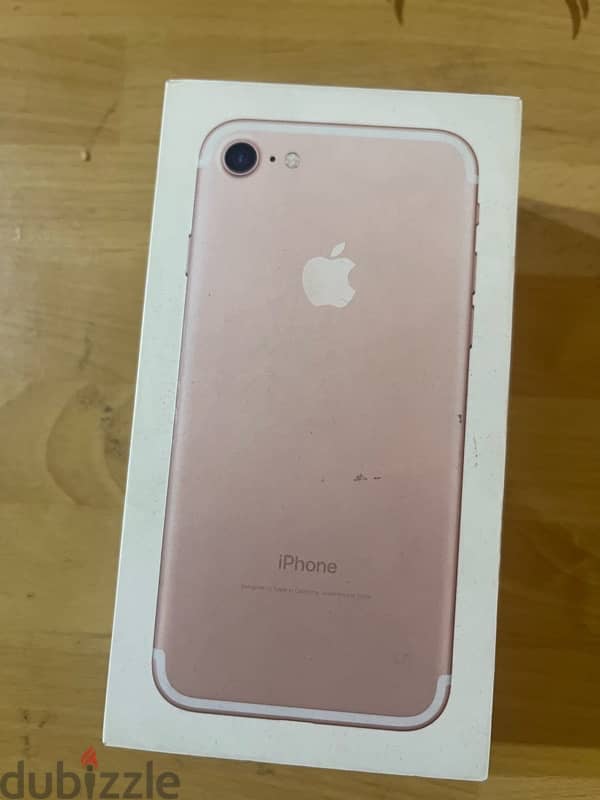 iPhone 7 pink color 32gb battery 70 3