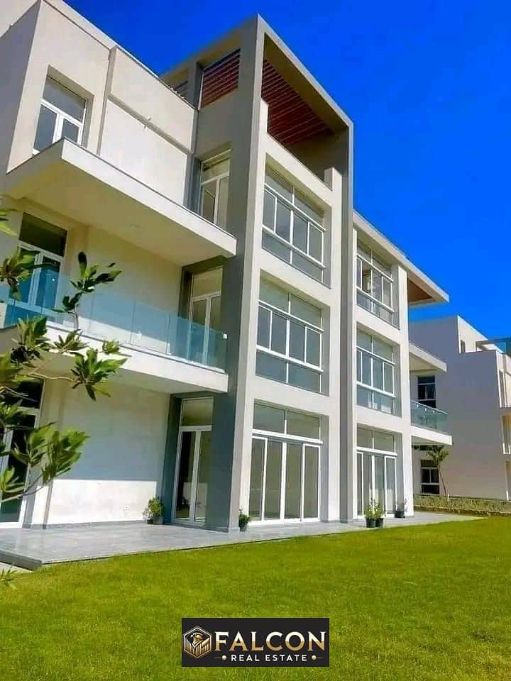 فيلا متشطبة 296م Double View بحر وبحيرة العلمين في مزارين العلمين الجديدة / Villa For Sale Mazarine New Alamain 0