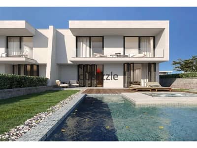 For sale, a finished corner townhouse with kitchen and air conditioners in the North Coast in Direction White, kilometer 192, Ras El Hekma Direction W