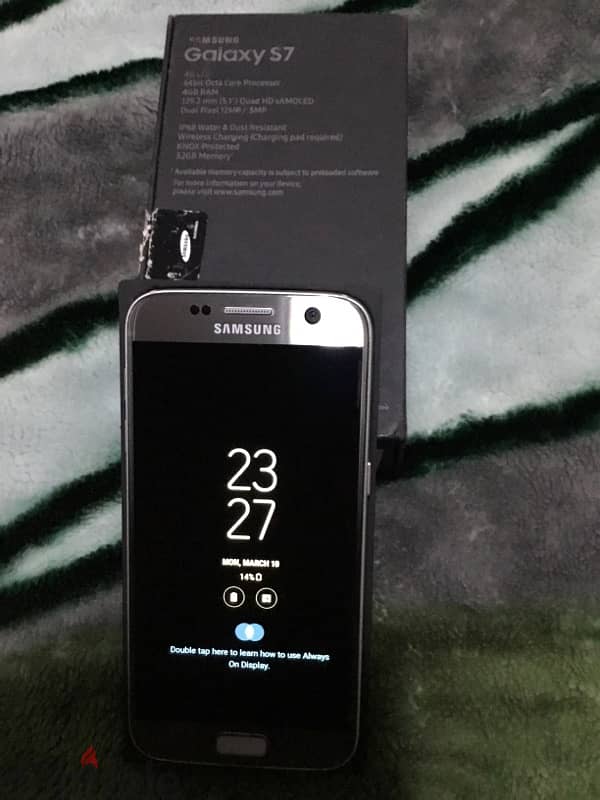 Samsung Galaxy S7 ( Sliver Titanium ) 3