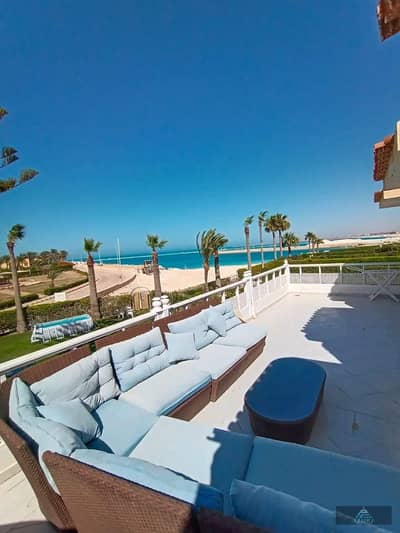 sea view chalet for sale 2bed in cali coast - ras el hikma