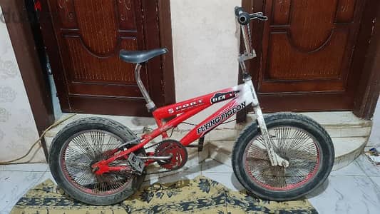 عجله BMX sport مستعمله حديد كاوتشات اصليه بدون رفارف